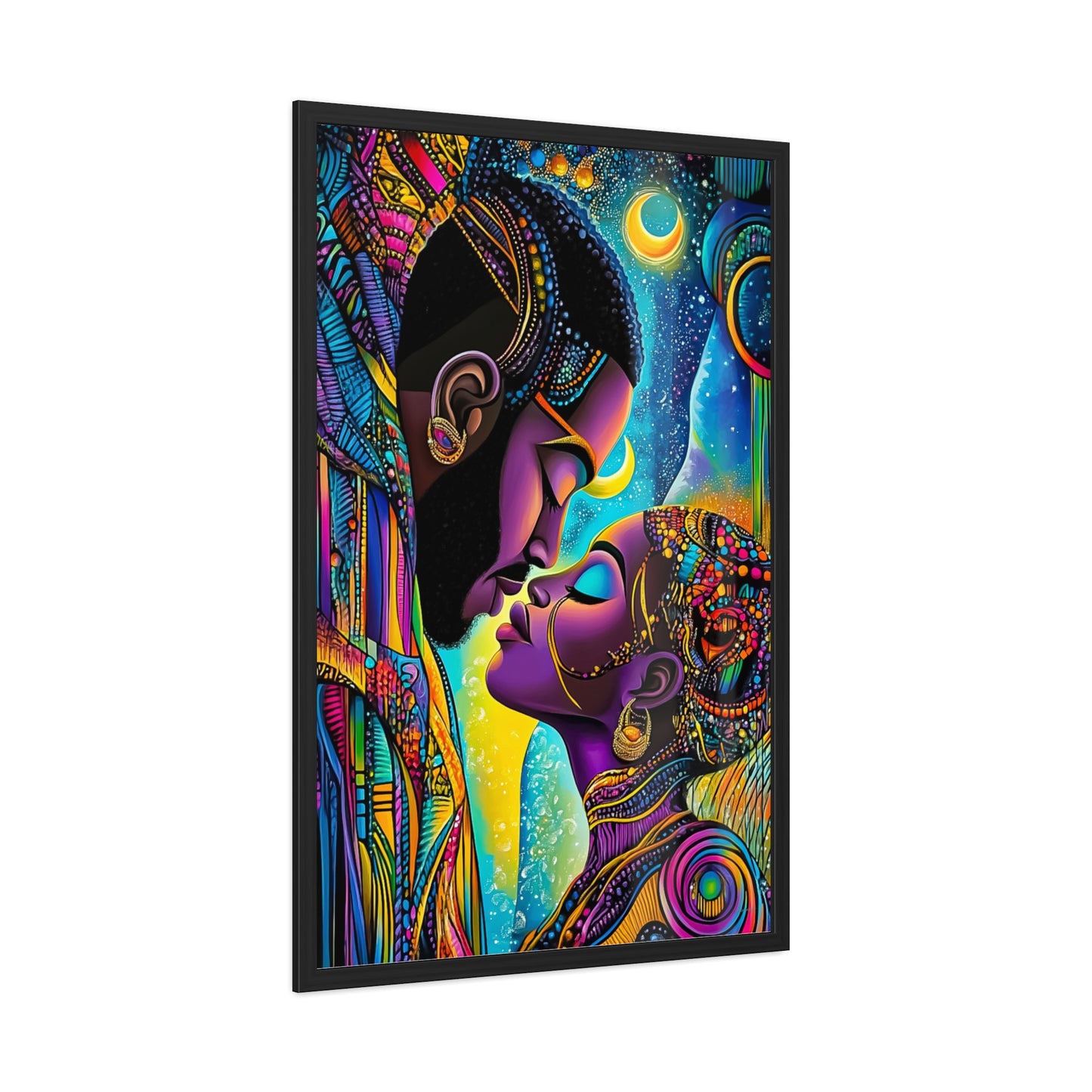 ThurmanatorX Art | Celestia & the Devoted | Aphrochrysalis | Framed Poster Print