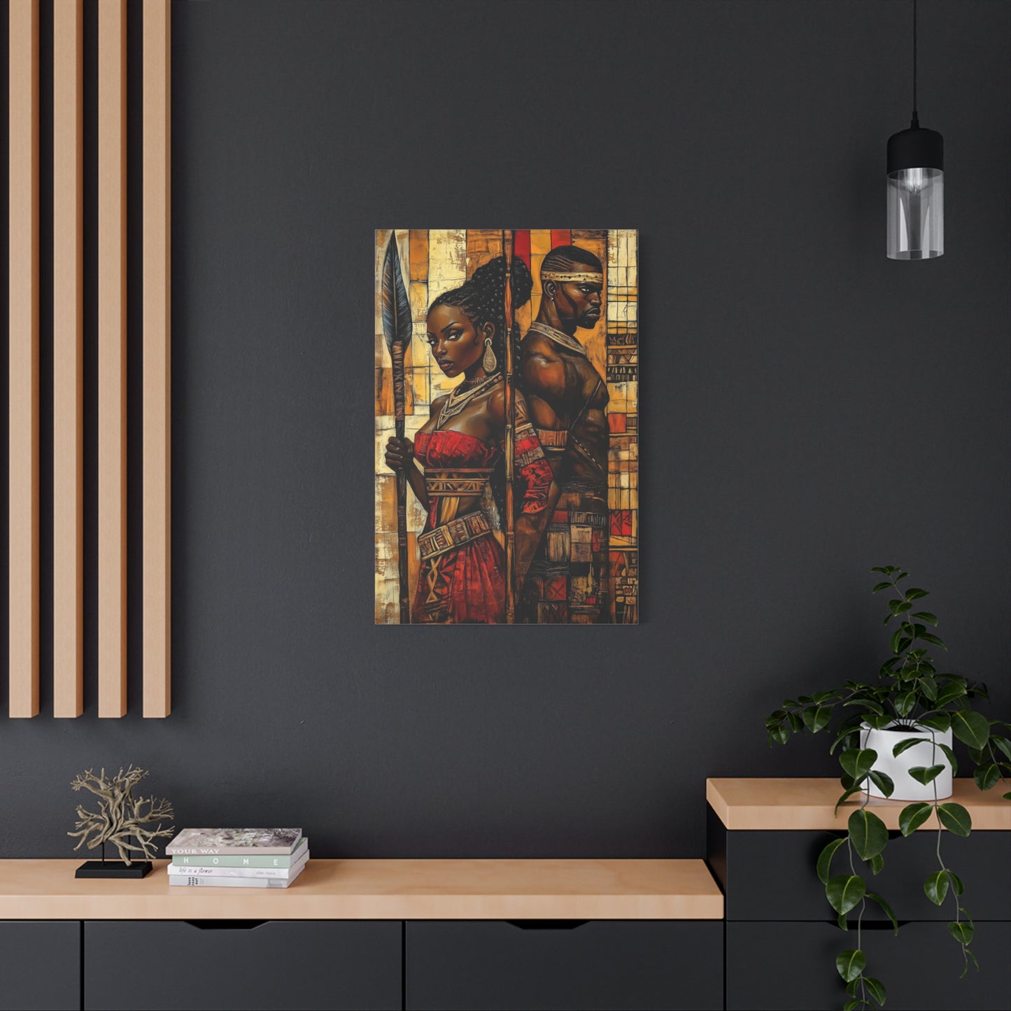 ThurmanatorX Art | Sacred Chaos | Aphrodisiart | Matte Canvas Print
