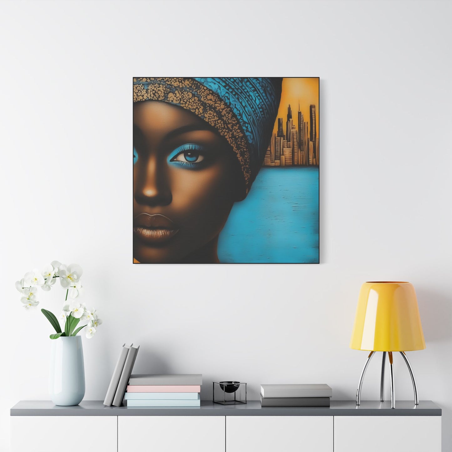 ThurmanatorX Art | Skywatcher Amara | Aphrochrysalis | Satin Canvas Art Print