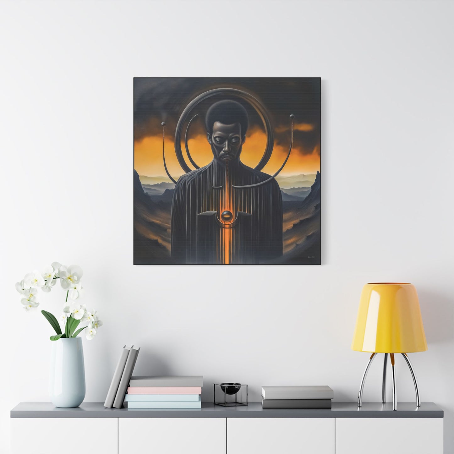 ThurmanatorX Art | Orbichant | AphrodisiDark | Satin Canvas Art Print