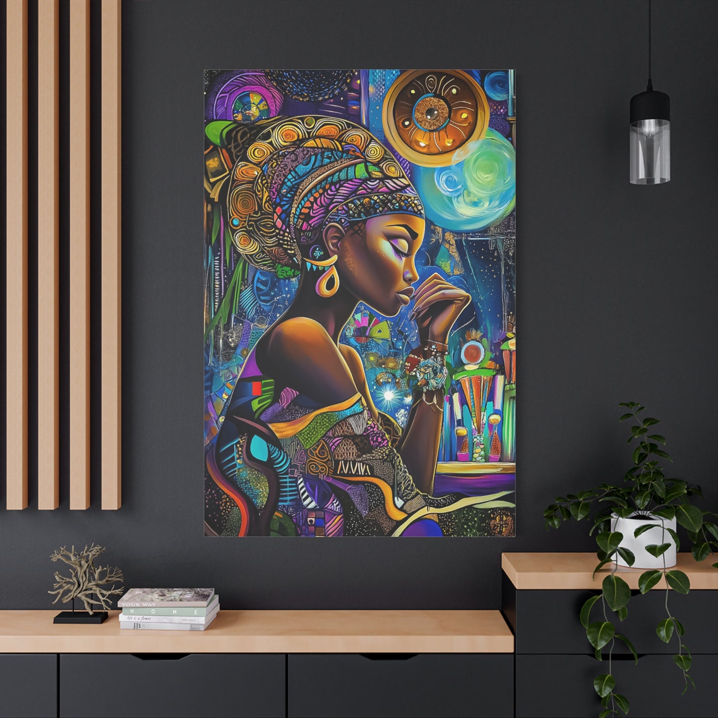 ThurmanatorX Art | Stardust Reunion | Aphrochrysalis | Matte Canvas, Stretched, 1.25"