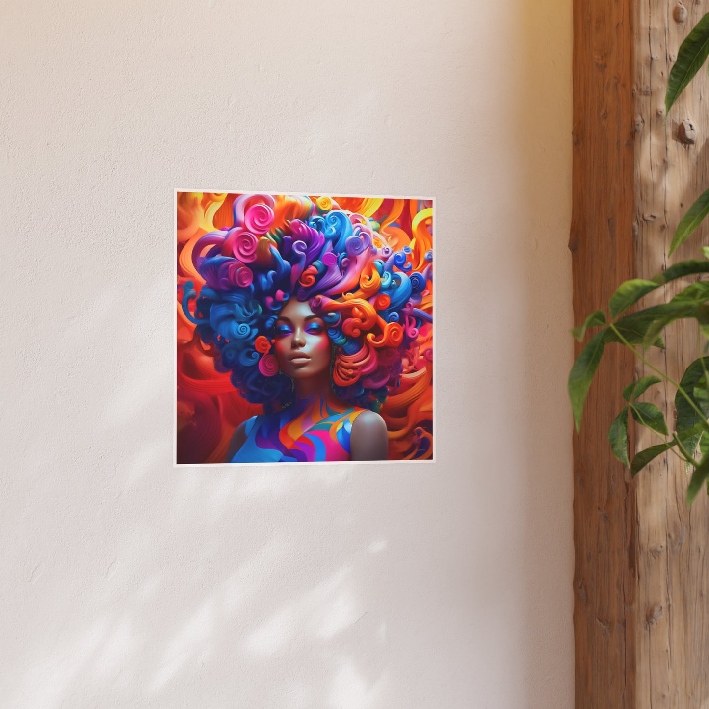 ThurmanatorX Art | Bloomtide Reign | Aphrochrysalis | Satin Wall Art Print