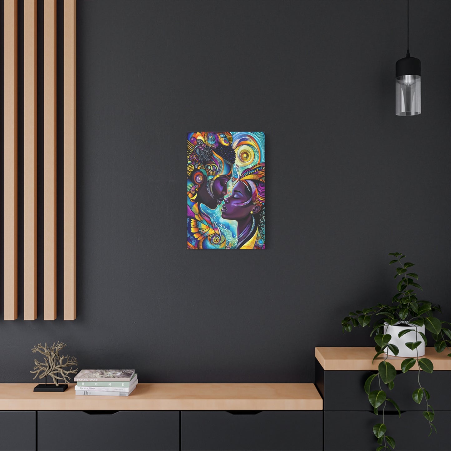 ThurmanatorX Art | Stargazer’s Embrace | Aphrochrysalis | Matte Canvas, Stretched, 1.25"