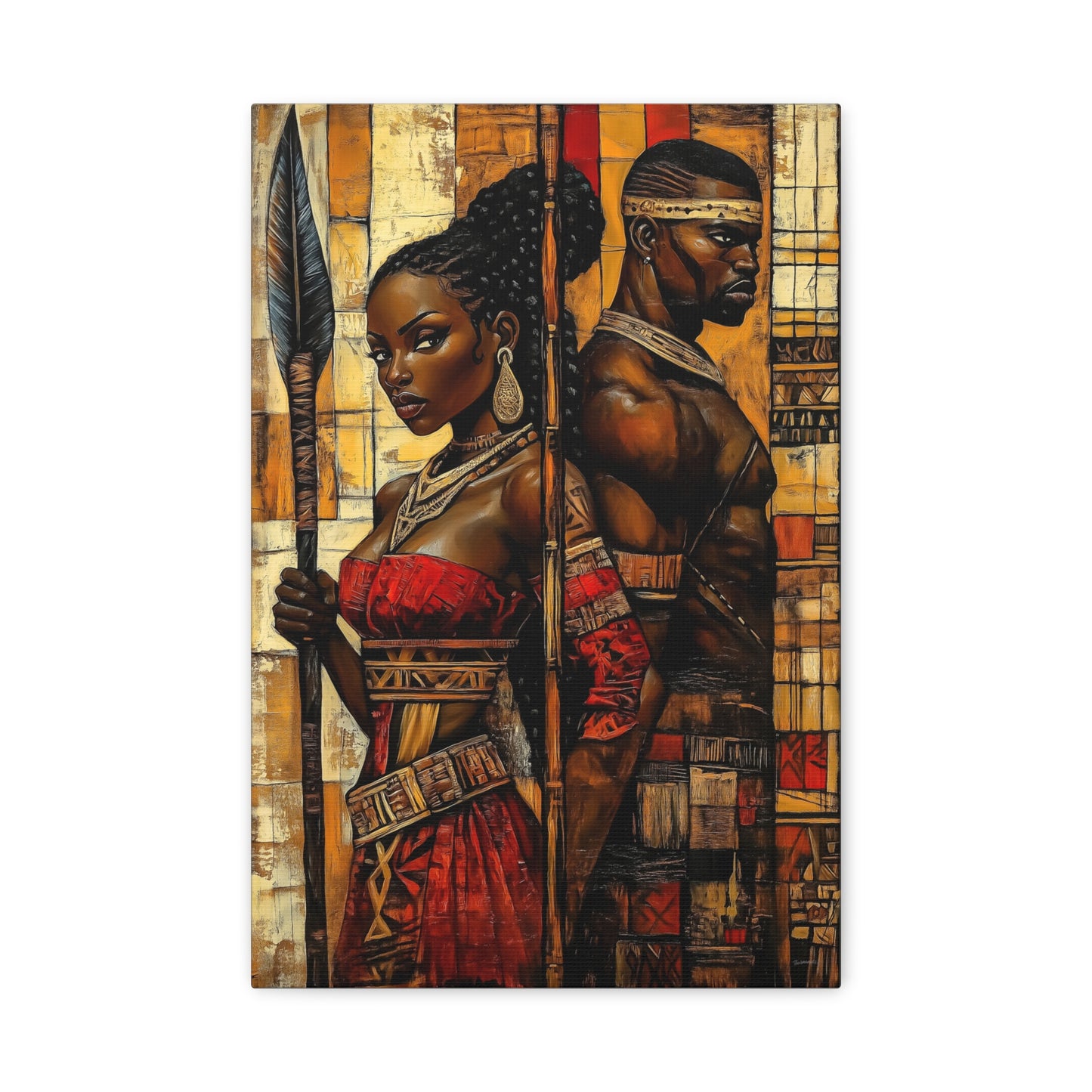 ThurmanatorX Art | Sacred Chaos | Aphrodisiart | Matte Canvas Print