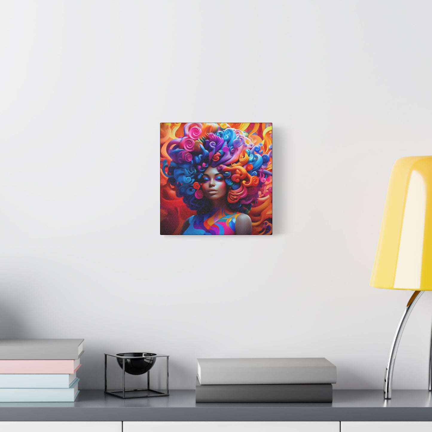 ThurmanatorX Art | Chaos in Full Bloom | Aphroeclectix | Matte Canvas Print