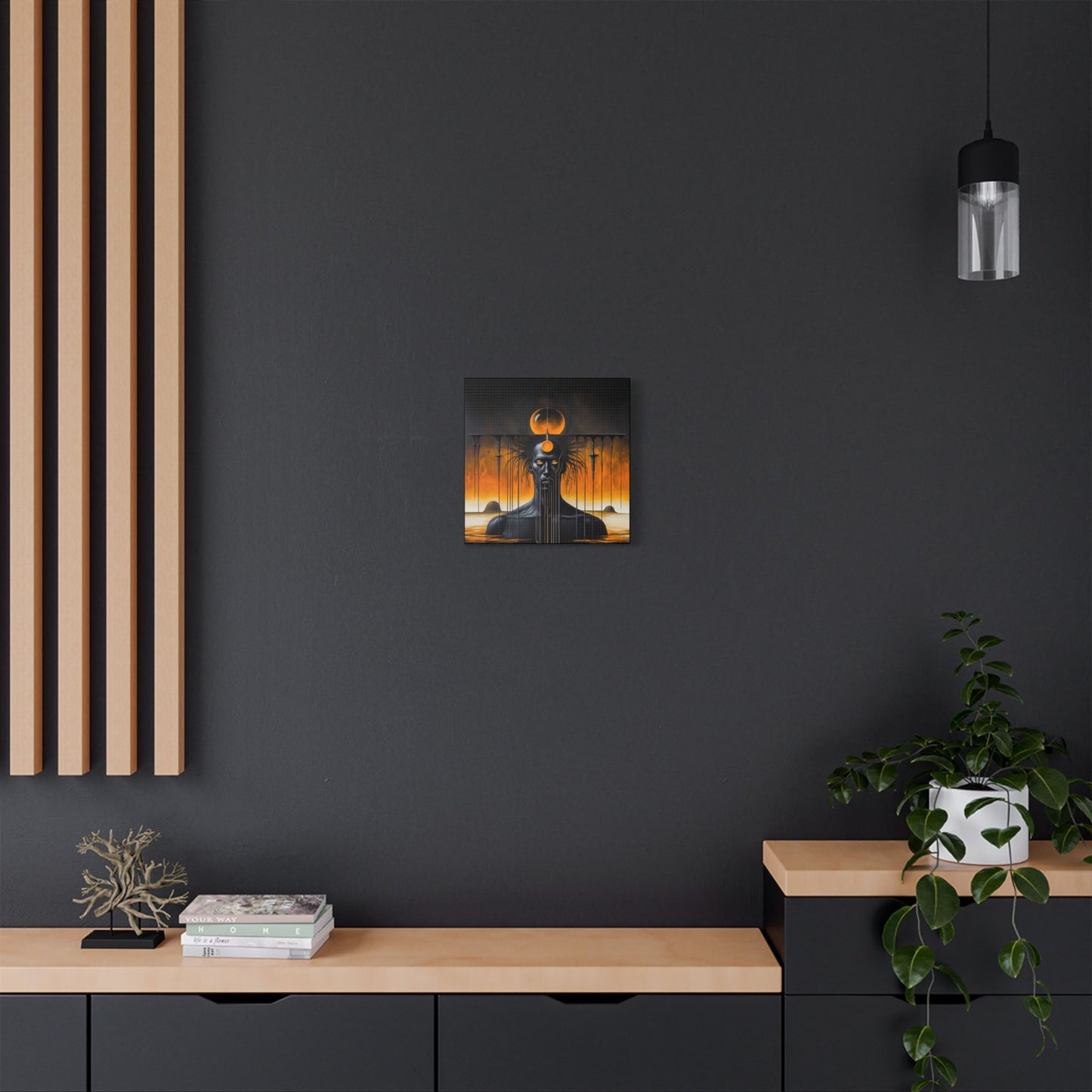 ThurmanatorX Art | Glyphborn | AphrodisiDark | Satin Canvas Art Print
