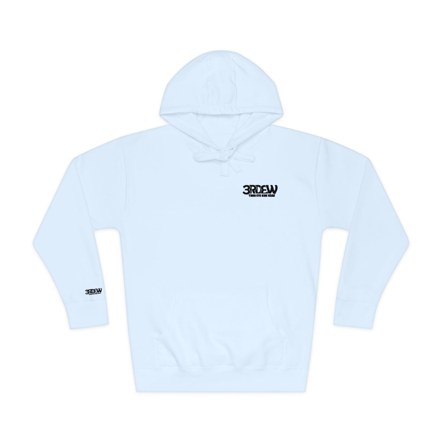 3RDEW² Hoodie | Unisex Fleece | Third Eye Minimalist Design | Conscious Comfort for Every Day & Divine Moments