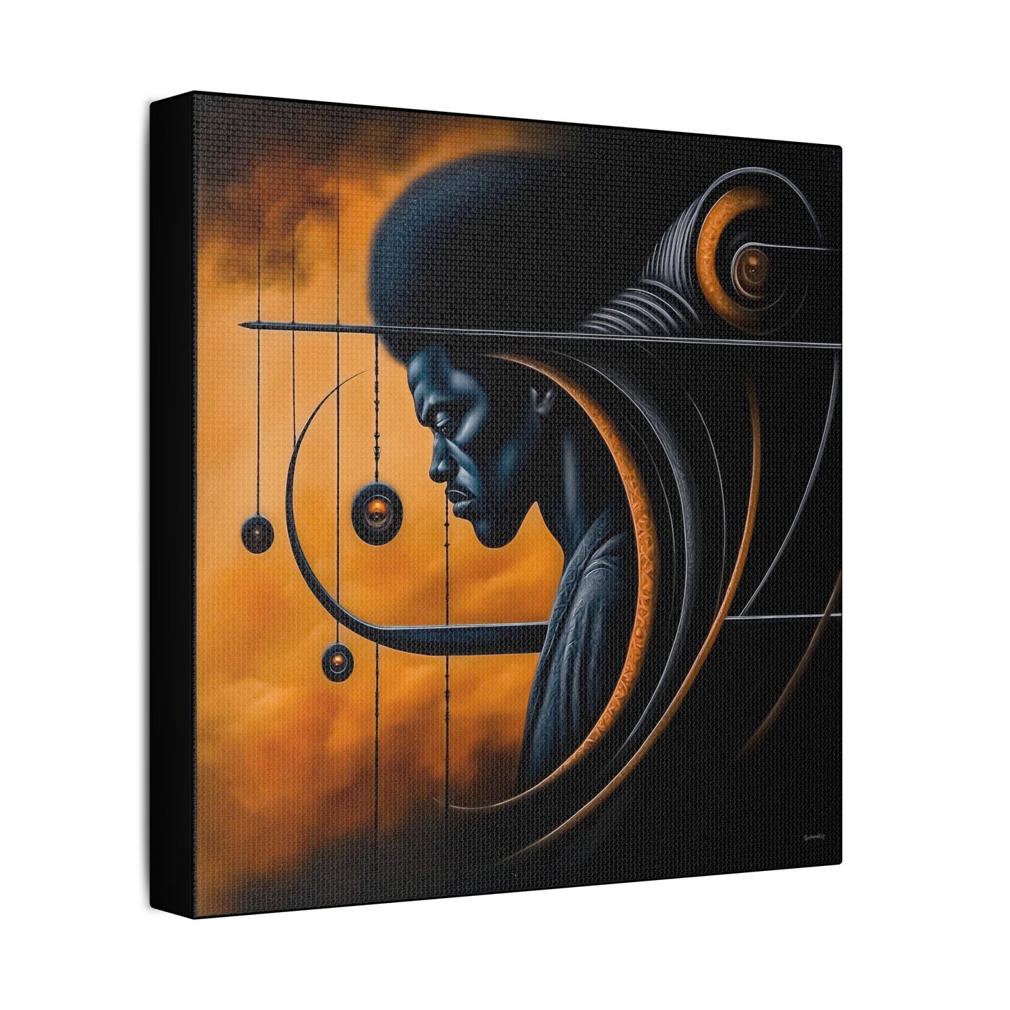 ThurmanatorX Art | Nyxroot | AphrodisiDark | Satin Canvas Art Print