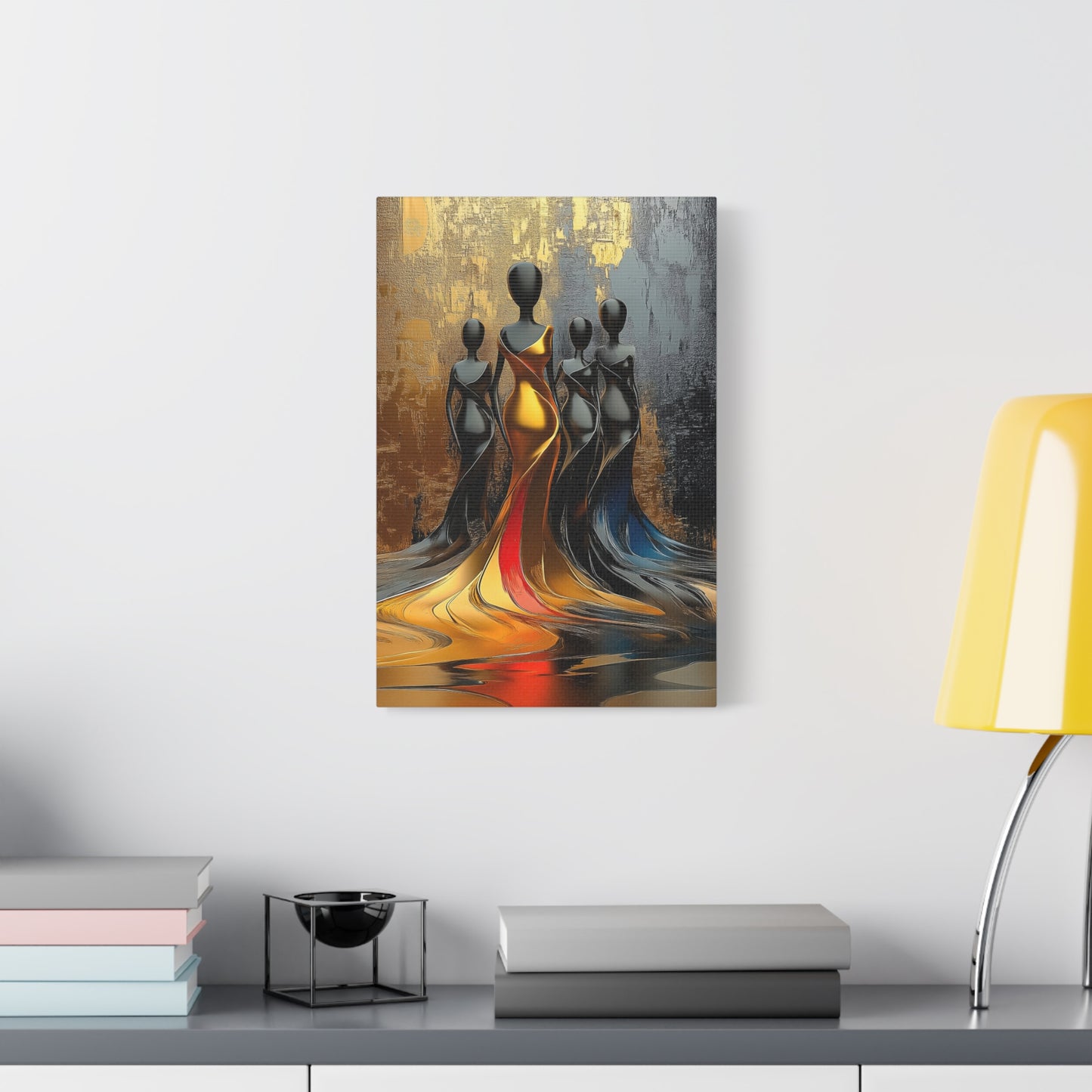ThurmanatorX Art | Silent Goldrush | Aphrodisiart | Matte Canvas Print