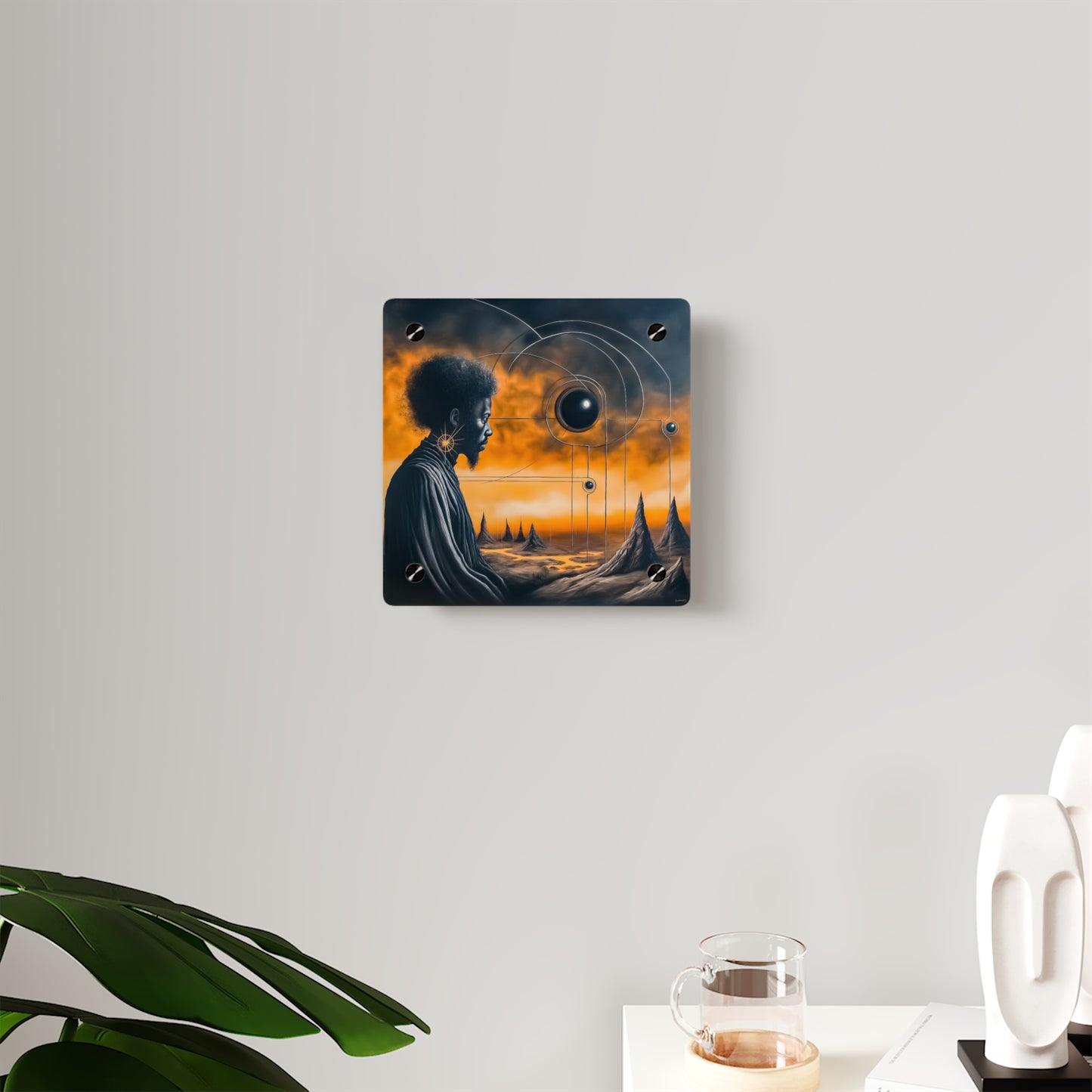 ThurmanatorX Art | Lumahex | AphrodisiDark | Acrylic Art Panel