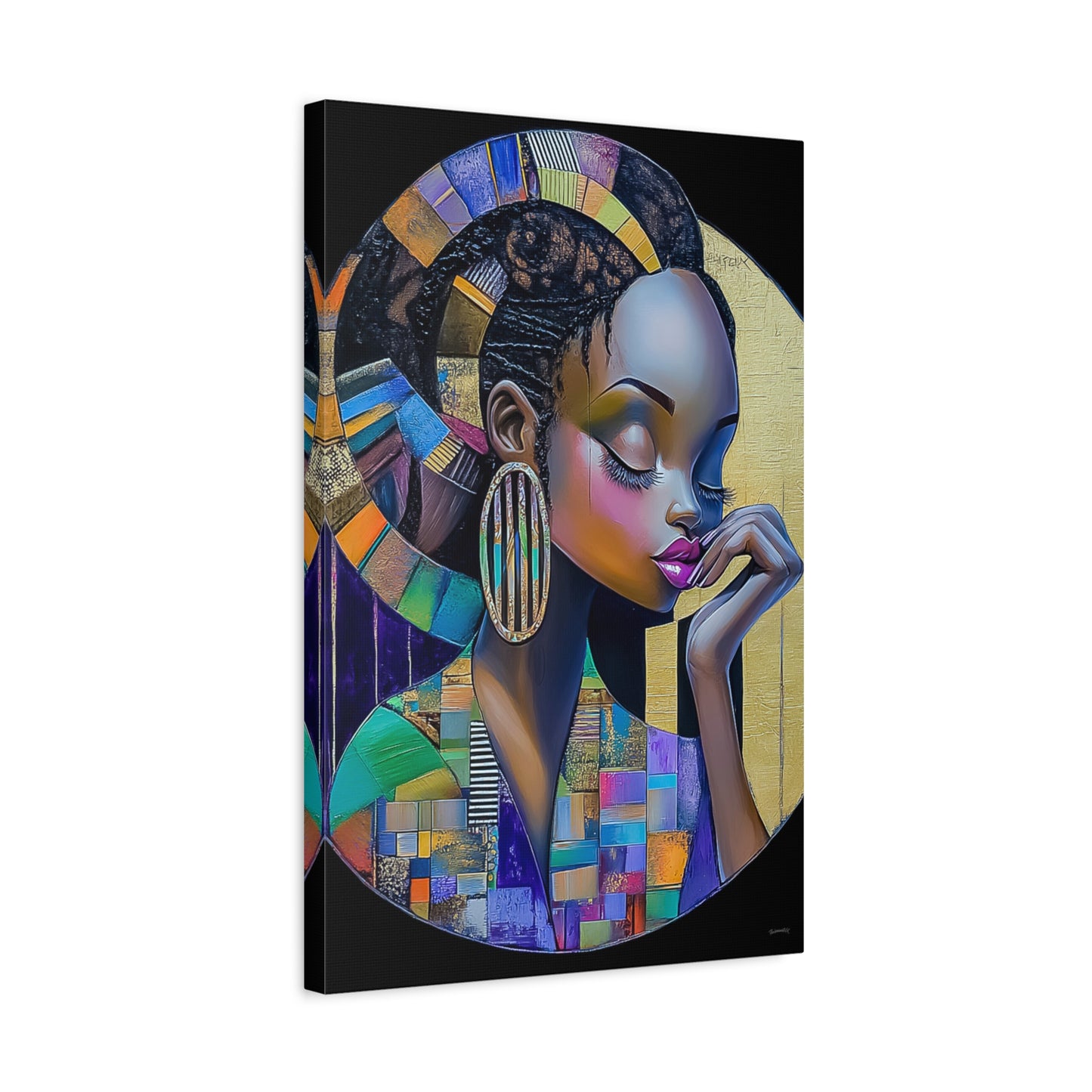 ThurmanatorX Art | Spirit Bloom | Aphrochrysalis | Matte Canvas, Stretched, 1.25"