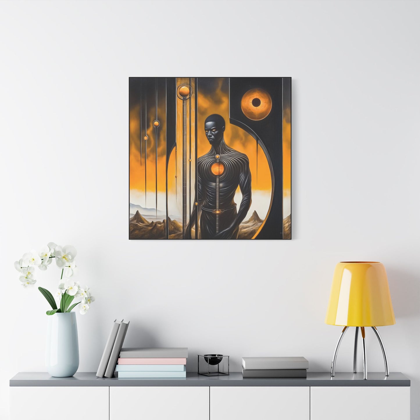 ThurmanatorX Art | Korah’s Loop | AphrodisiDark | Satin Canvas Art Print