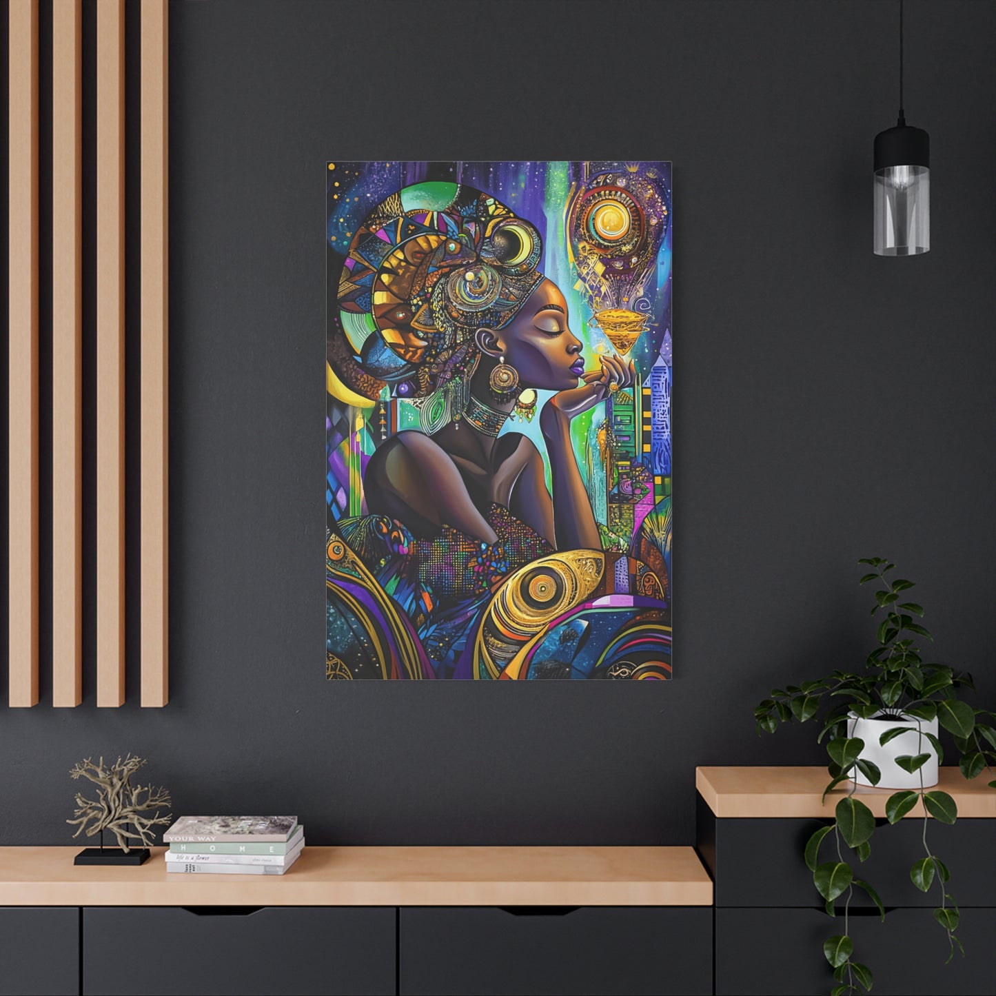 ThurmanatorX Art | The Prayer of Her Light | Aphrochrysalis | Matte Canvas, Stretched, 1.25"