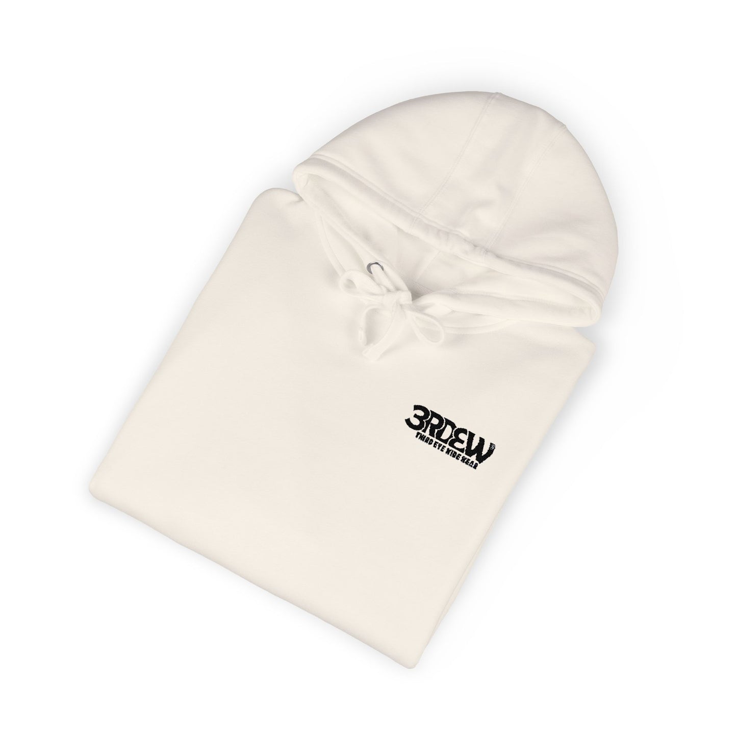 3RDEW² Hoodie | Unisex Fleece | Third Eye Minimalist Design | Conscious Comfort for Every Day & Divine Moments