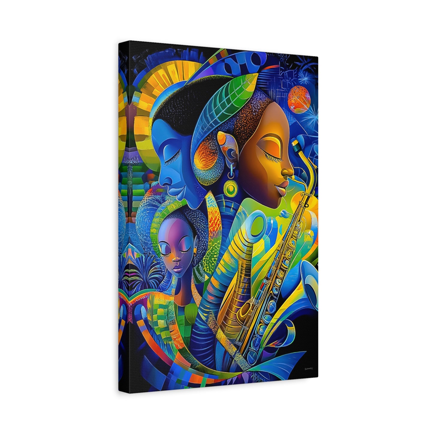 ThurmanatorX Art | Beyond Her Orbit | Aphrochrysalis | Matte Canvas, Stretched, 1.25"