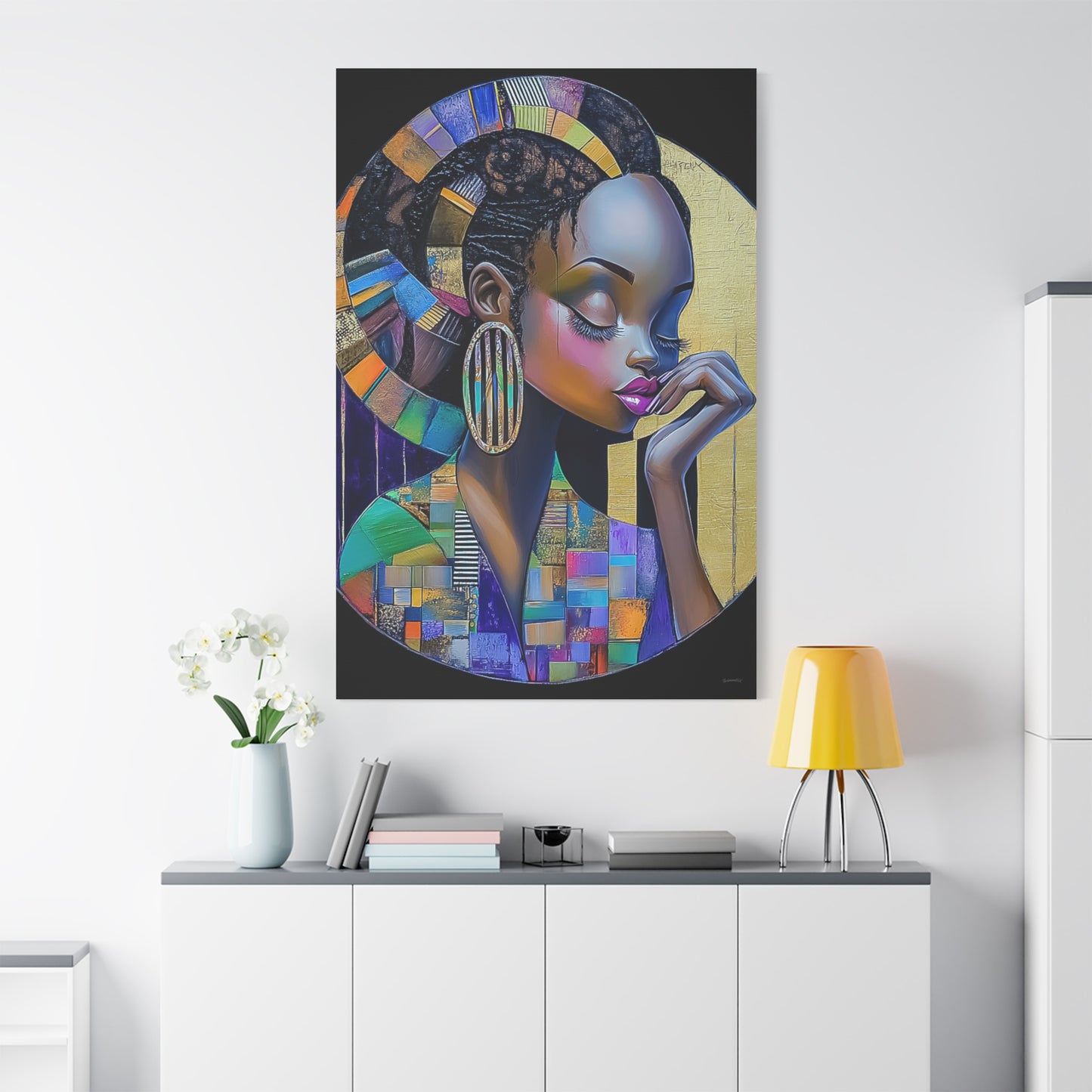 ThurmanatorX Art | Spirit Bloom | Aphrochrysalis | Matte Canvas, Stretched, 1.25"