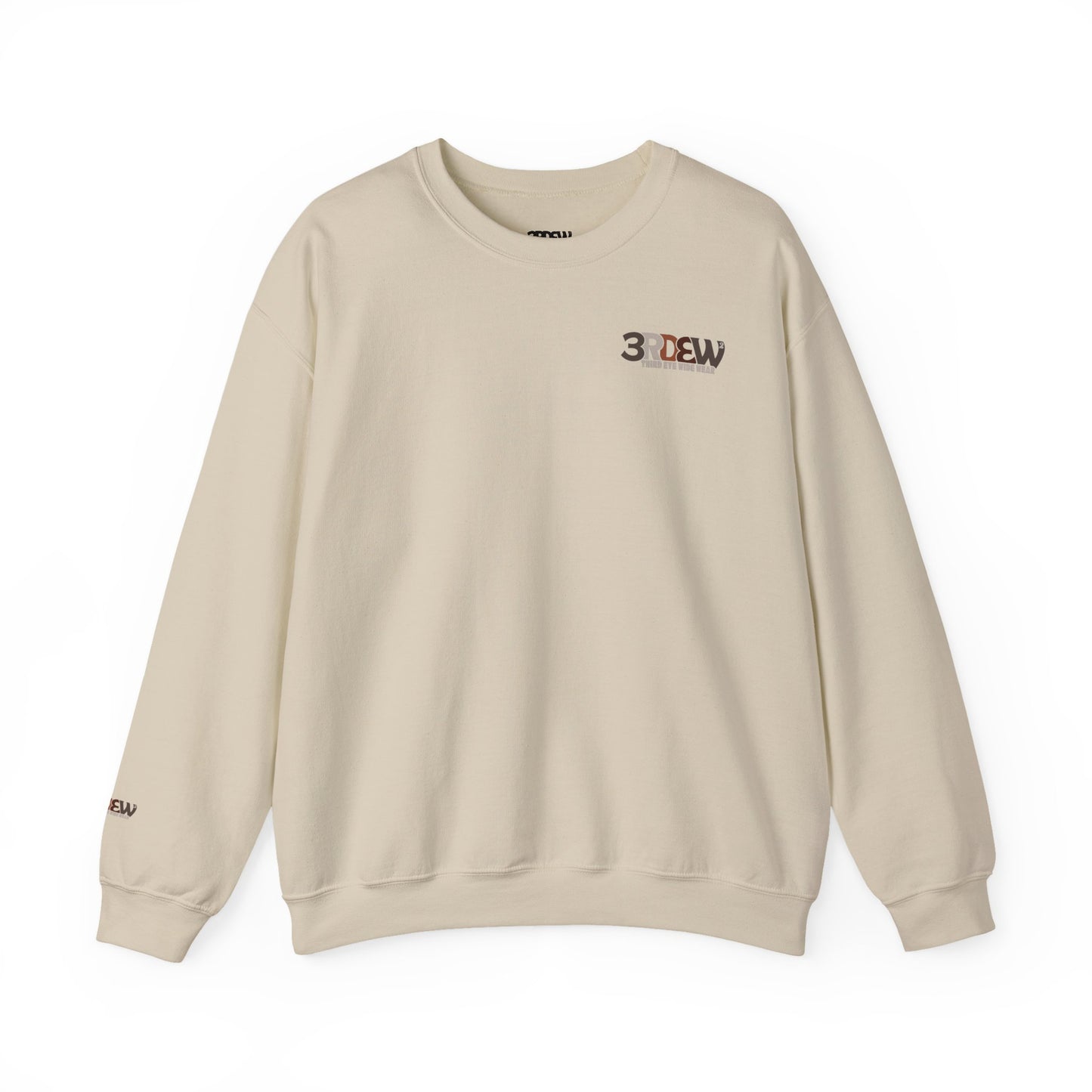 3RDEW² Unisex Sweatshirt – Afro-Abstract Streetwear by ThurmanatorX | Cozy Layer for Elevated Everyday Style