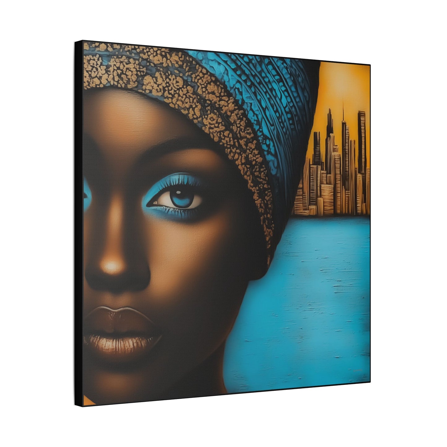 ThurmanatorX Art | Skywatcher Amara | Aphrochrysalis | Satin Canvas Art Print