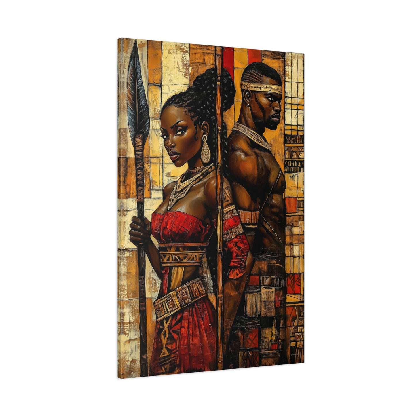 ThurmanatorX Art | Sacred Chaos | Aphrodisiart | Matte Canvas Print