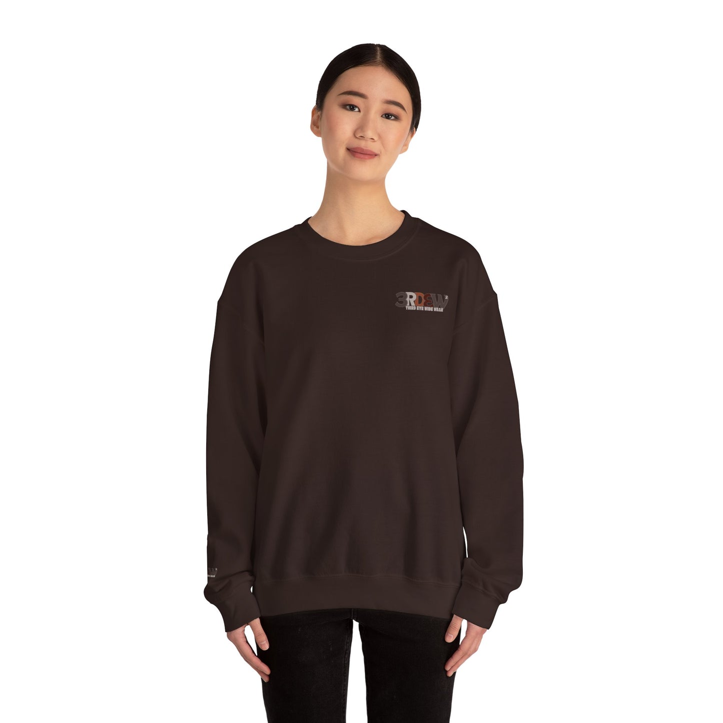 3RDEW² Unisex Sweatshirt – Afro-Abstract Streetwear by ThurmanatorX | Cozy Layer for Elevated Everyday Style
