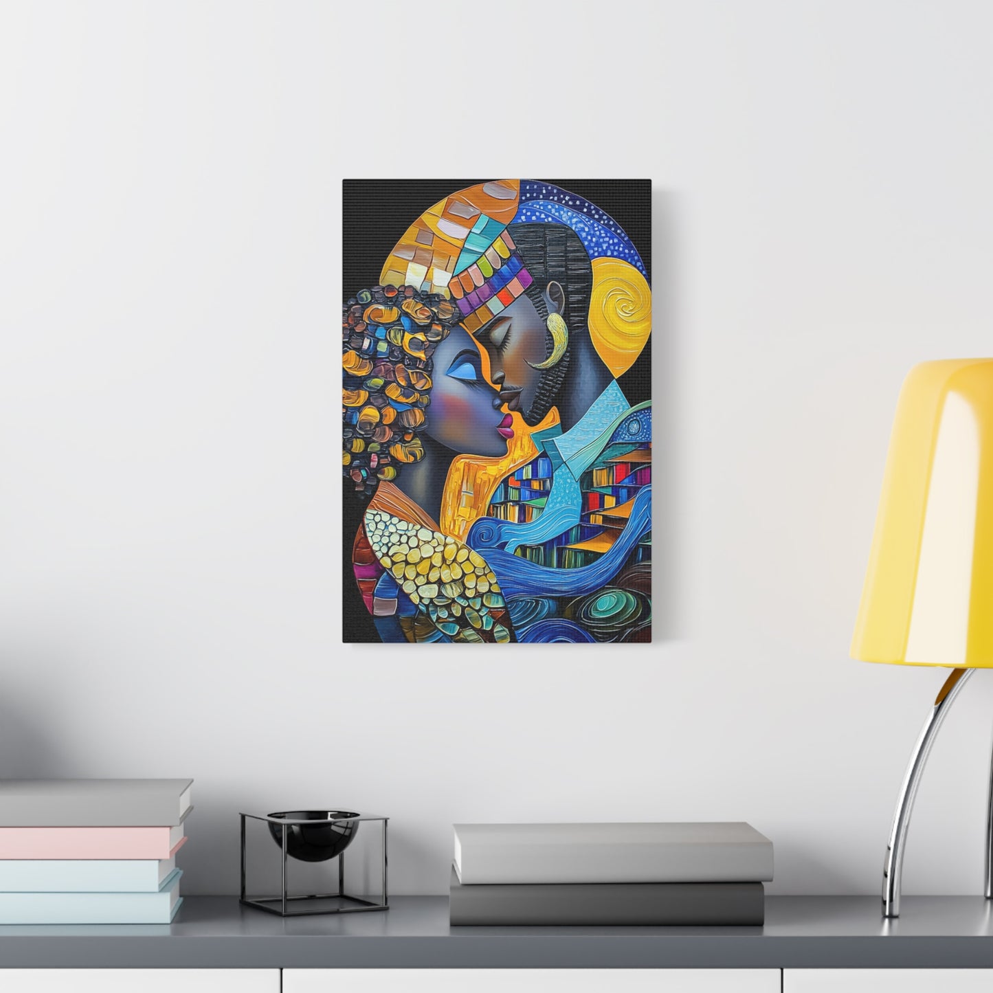 ThurmanatorX Art | Nebula Kiss | Aphrochrysalis | Matte Canvas, Stretched, 1.25"