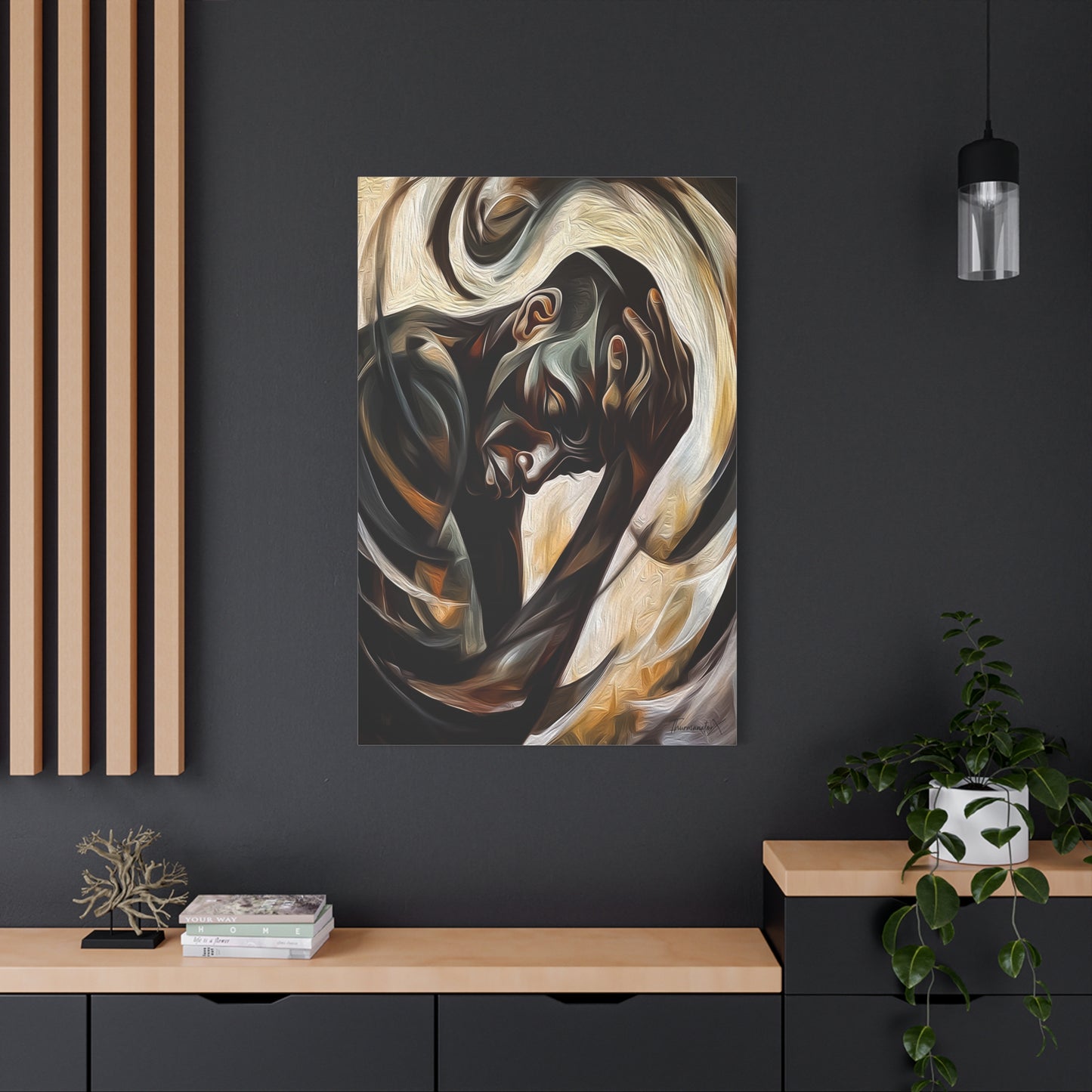 ThurmanatorX Art | The Thinker's Thoughts | Aphrodisiart | Matte Canvas Print