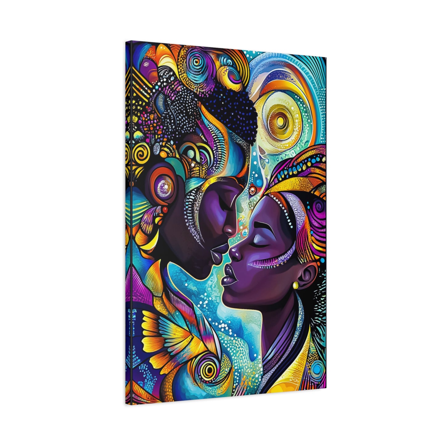 ThurmanatorX Art | Stargazer’s Embrace | Aphrochrysalis | Matte Canvas, Stretched, 1.25"