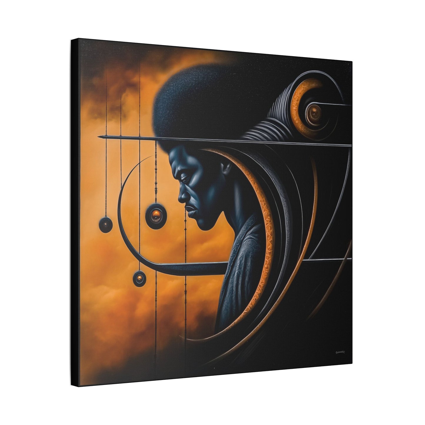 ThurmanatorX Art | Nyxroot | AphrodisiDark | Satin Canvas Art Print