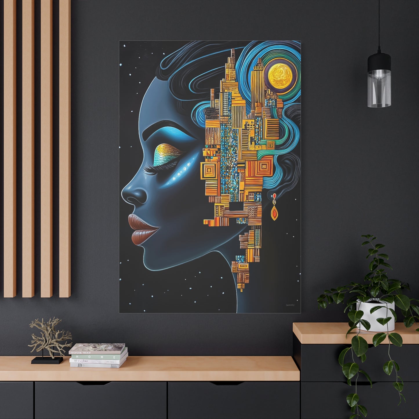 ThurmanatorX Art | Ancestral Frequencies | Aphrochrysalis | Matte Canvas, Stretched, 1.25"