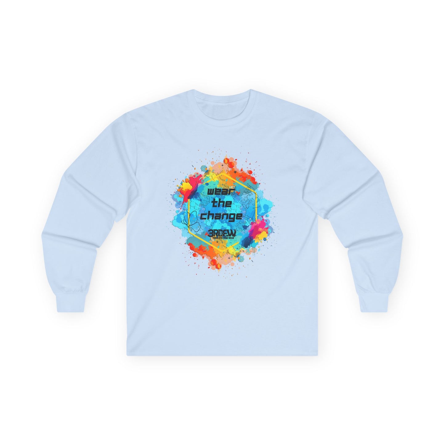 3RDEW² | Wear the Change | Third Eye Wide Wear | Unisex Ultra Cotton Long Sleeve Tee