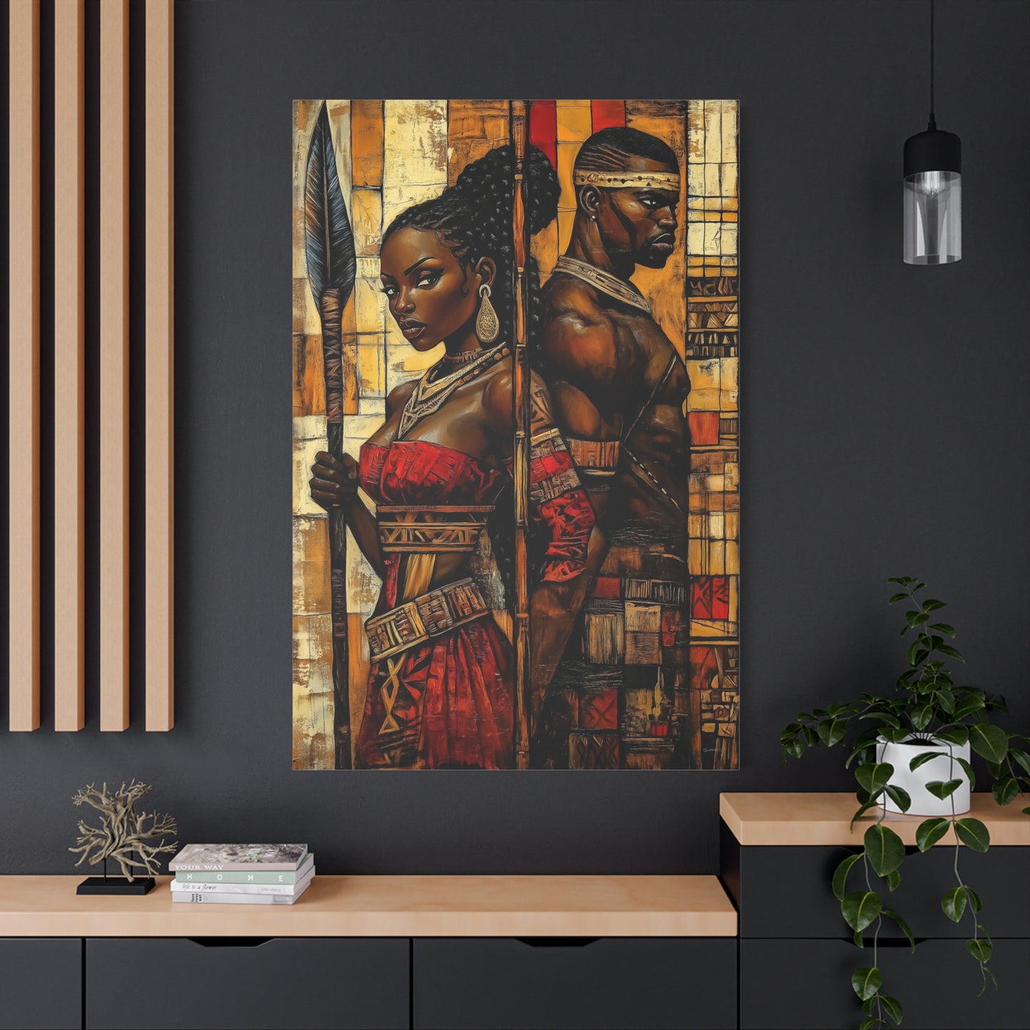ThurmanatorX Art | Sacred Chaos | Aphrodisiart | Matte Canvas Print
