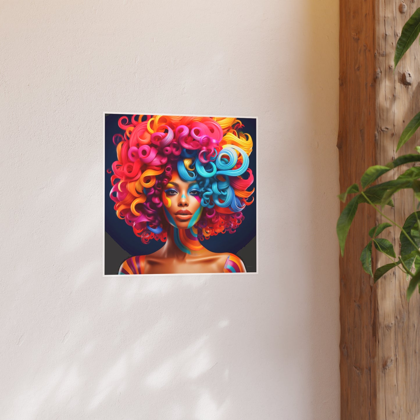 ThurmanatorX Art | Crown of Chromaflame | Aphrochrysalis | Satin Wall Art Print