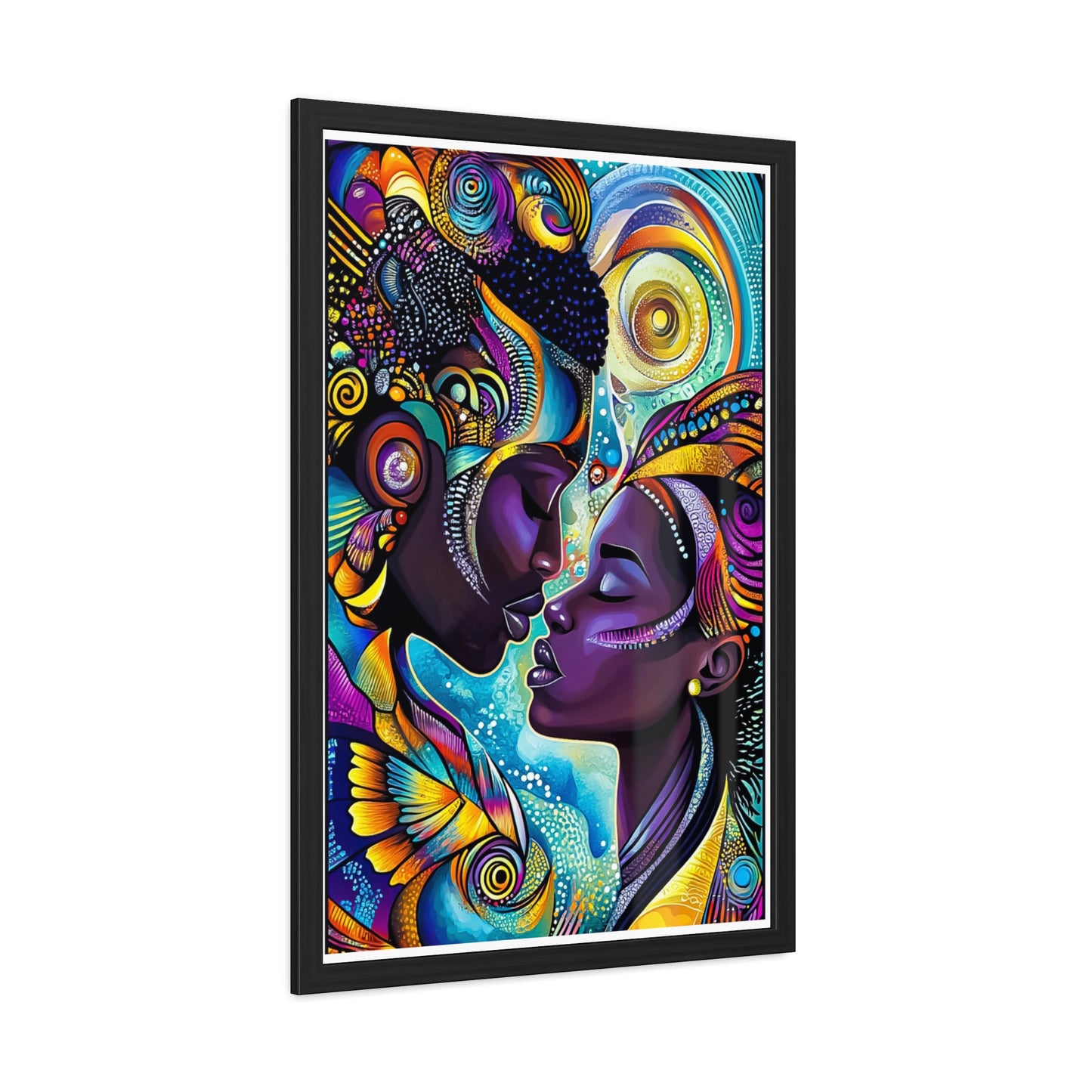 ThurmanatorX Art | Stargazer’s Embrace | Aphrochrysalis | Framed Poster Print