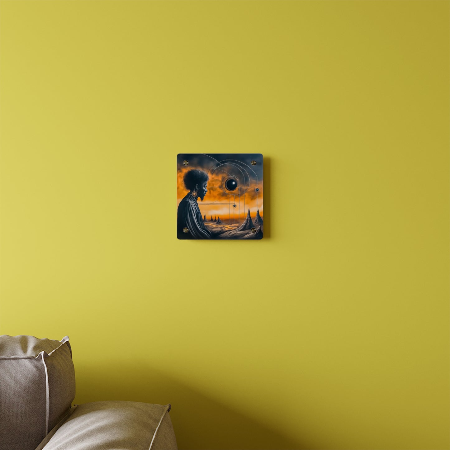 ThurmanatorX Art | Lumahex | AphrodisiDark | Acrylic Art Panel
