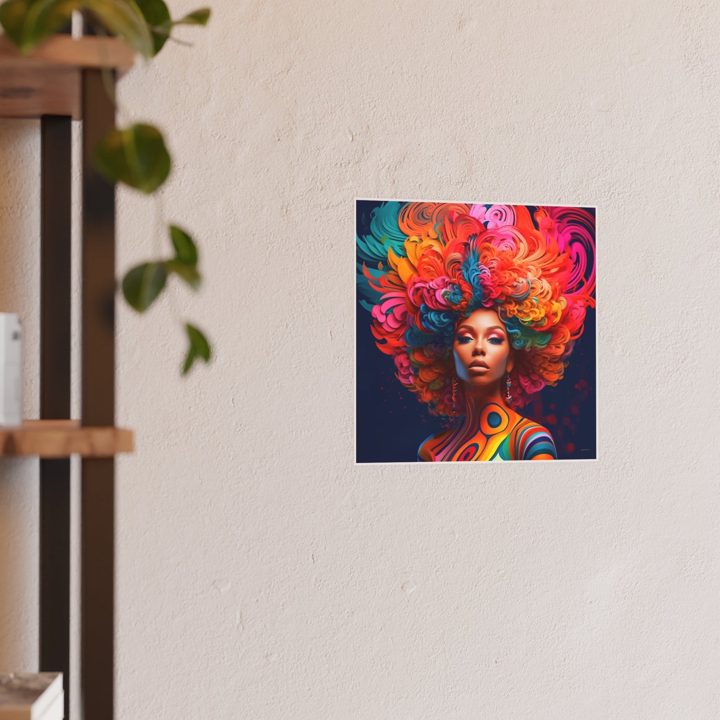 ThurmanatorX Art | Spiral Majesty | Aphrochrysalis | Satin Wall Art Print