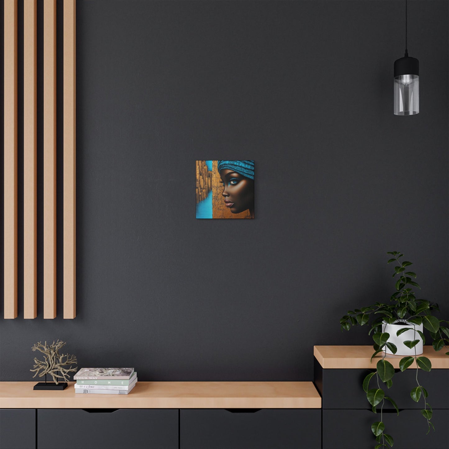 ThurmanatorX Art | Essence of Blue Reverie | Aphrochrysalis | Satin Canvas Art Print