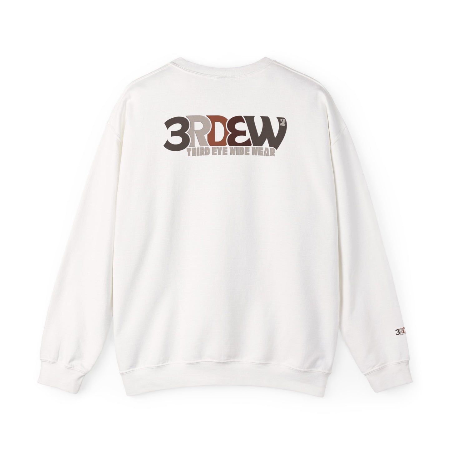 3RDEW² Unisex Sweatshirt – Afro-Abstract Streetwear by ThurmanatorX | Cozy Layer for Elevated Everyday Style