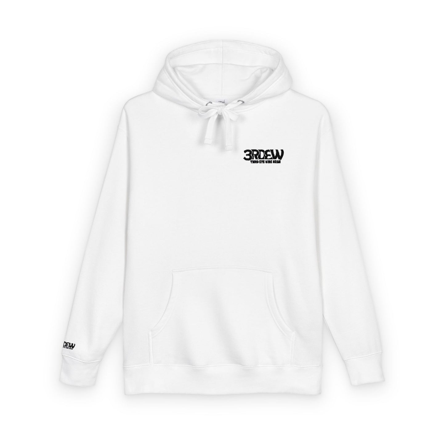 3RDEW² Hoodie | Unisex Fleece | Third Eye Minimalist Design | Conscious Comfort for Every Day & Divine Moments