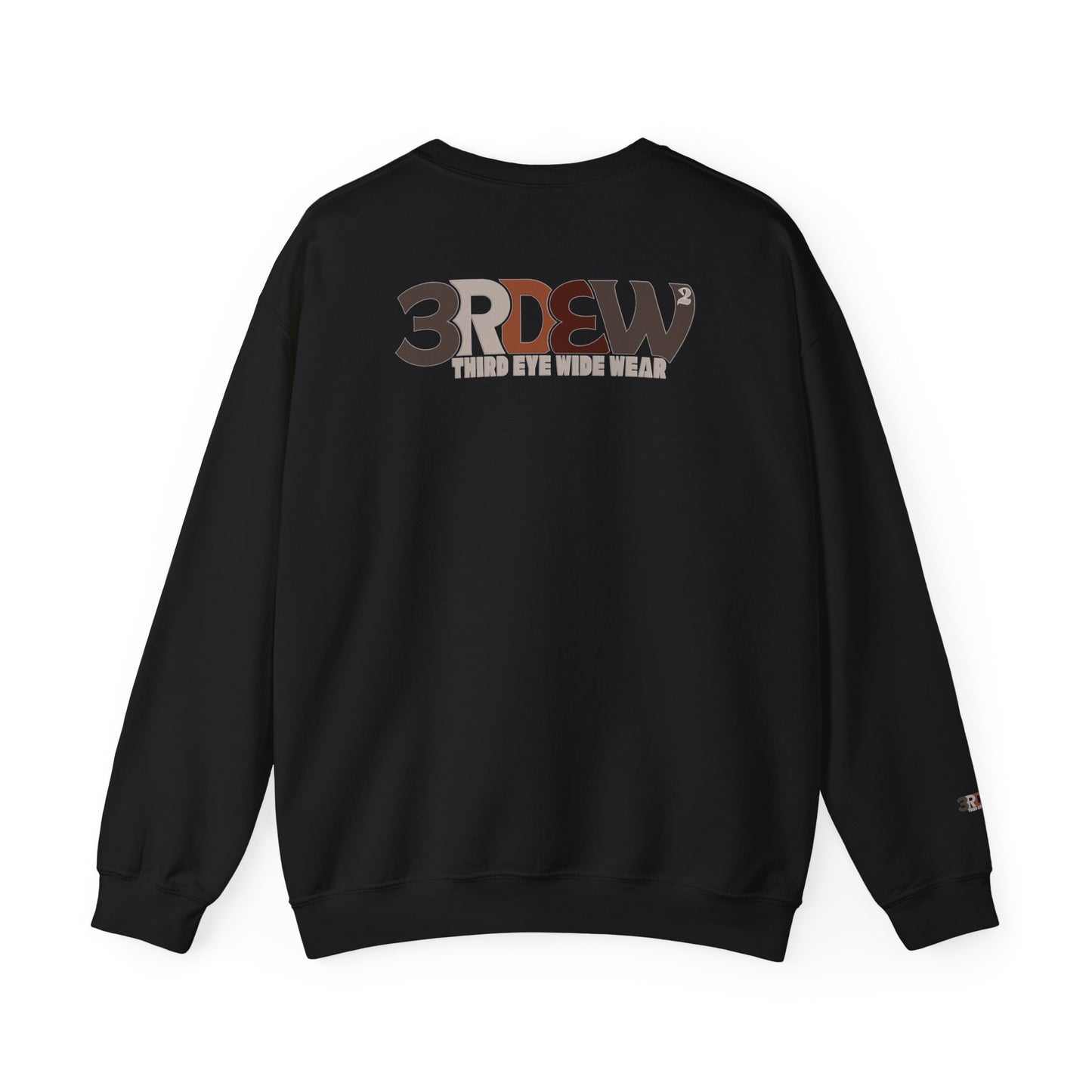 3RDEW² Unisex Sweatshirt – Afro-Abstract Streetwear by ThurmanatorX | Cozy Layer for Elevated Everyday Style