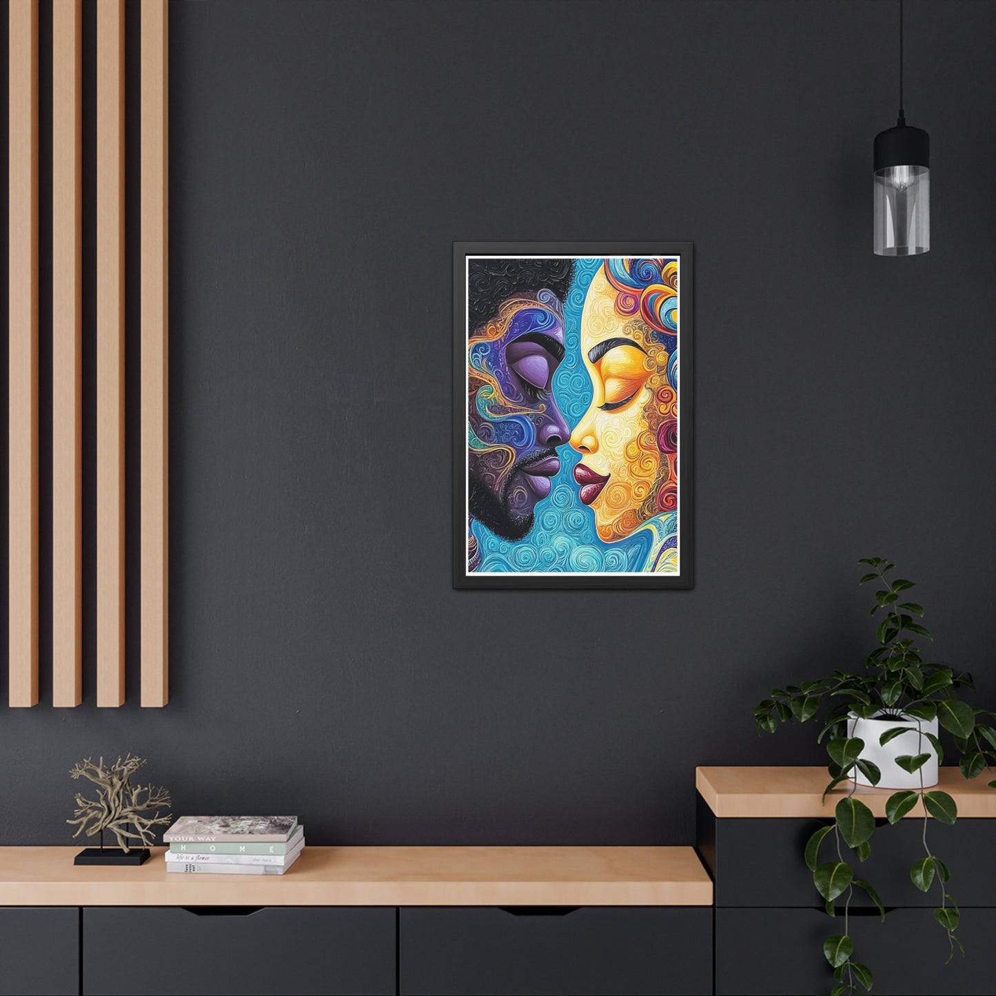 ThurmanatorX Art | She Who Sees Light | Aphrochrysalis | Framed Poster Print