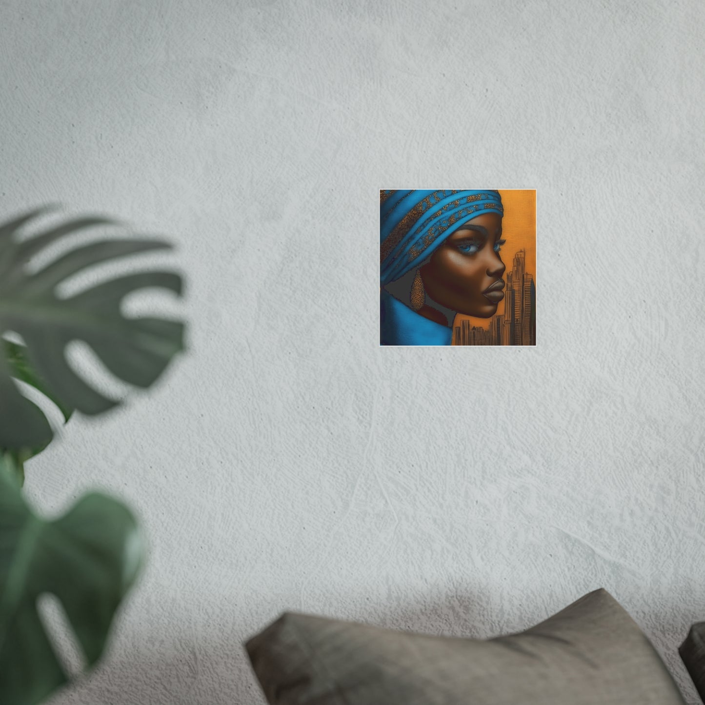 ThurmanatorX Art | Nyla, Guardian of the Highrise | Aphrochrysalis | Satin Wall Art Print
