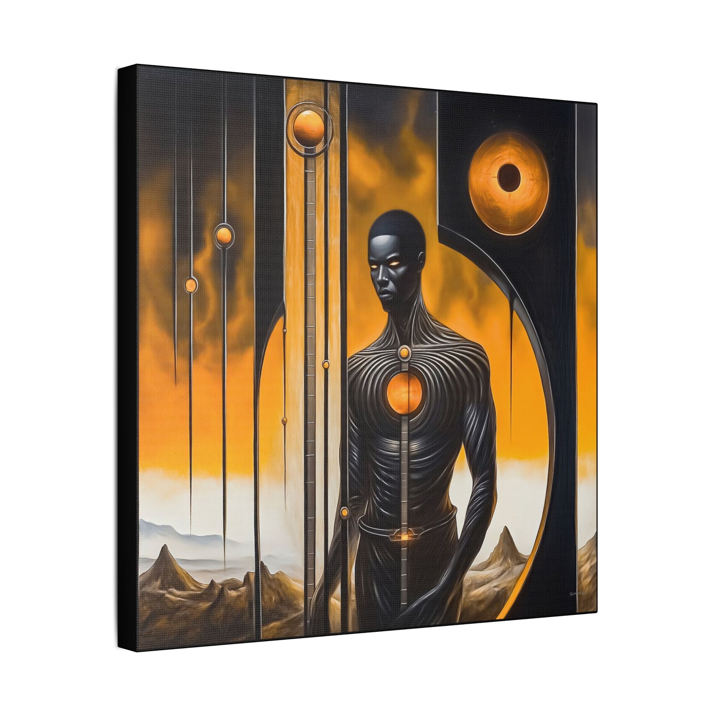 ThurmanatorX Art | Korah’s Loop | AphrodisiDark | Satin Canvas Art Print