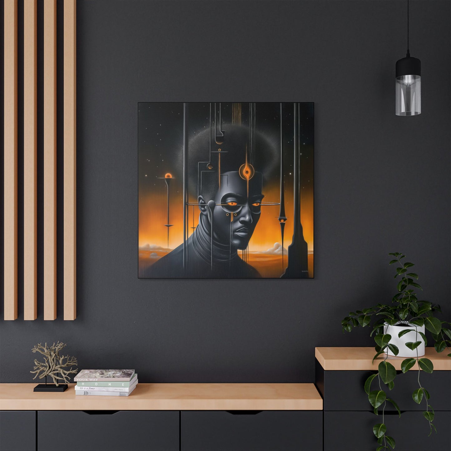 ThurmanatorX Art | Zyrenna | AphrodisiDark | Satin Canvas Art Print
