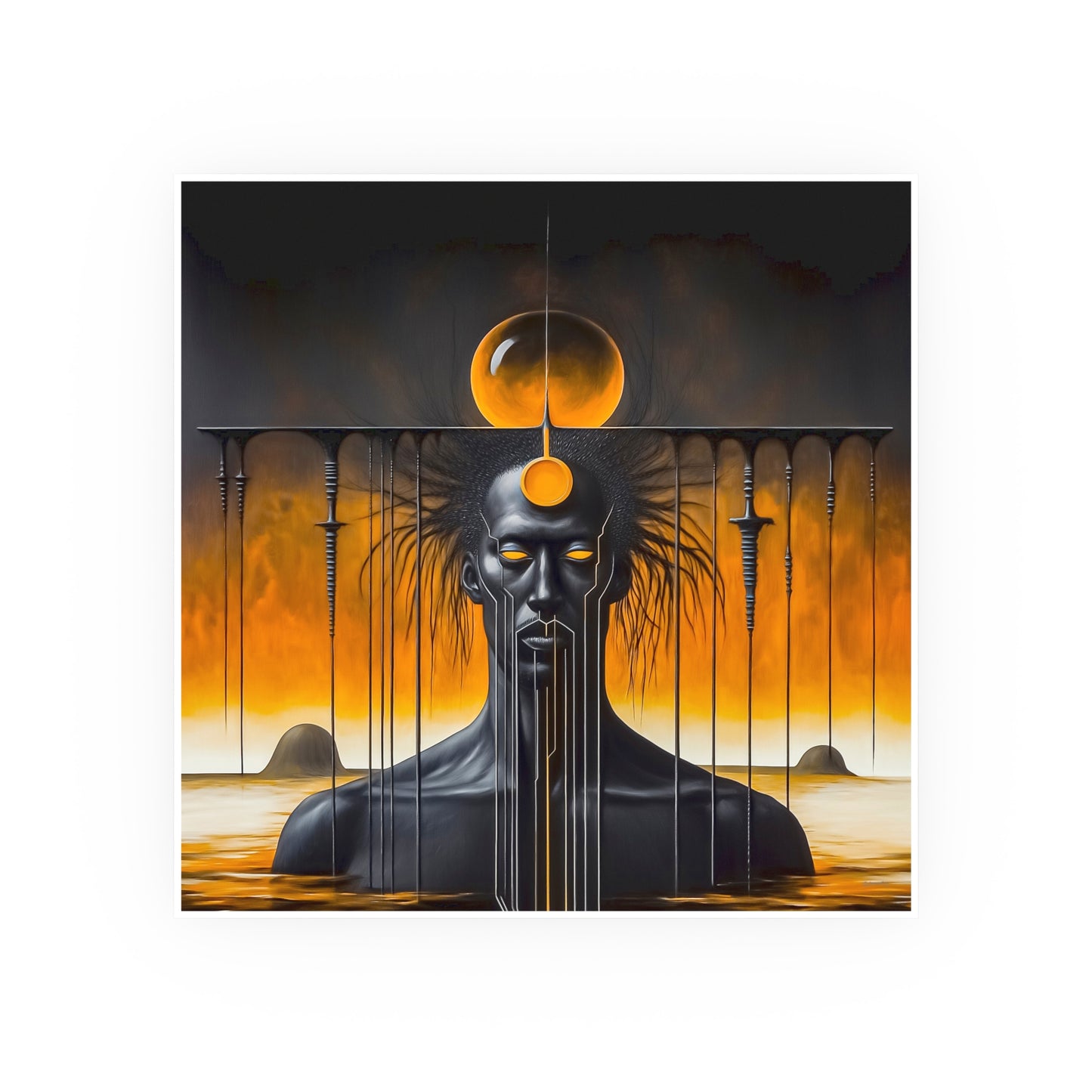 ThurmanatorX Art | Glyphborn | AphrodisiDark | Satin Wall Art Prints