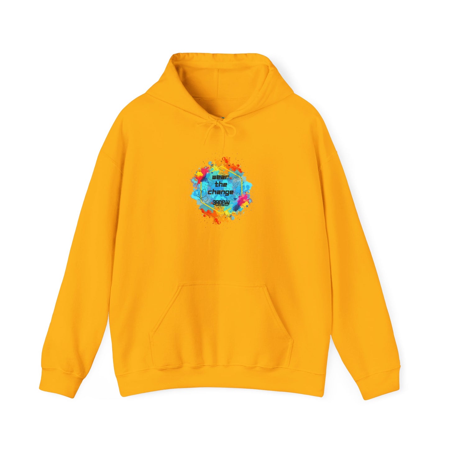 3RDEW² | Wear the Change | Third Eye Wide Wear | Unisex Heavy Blend™ Hoodie