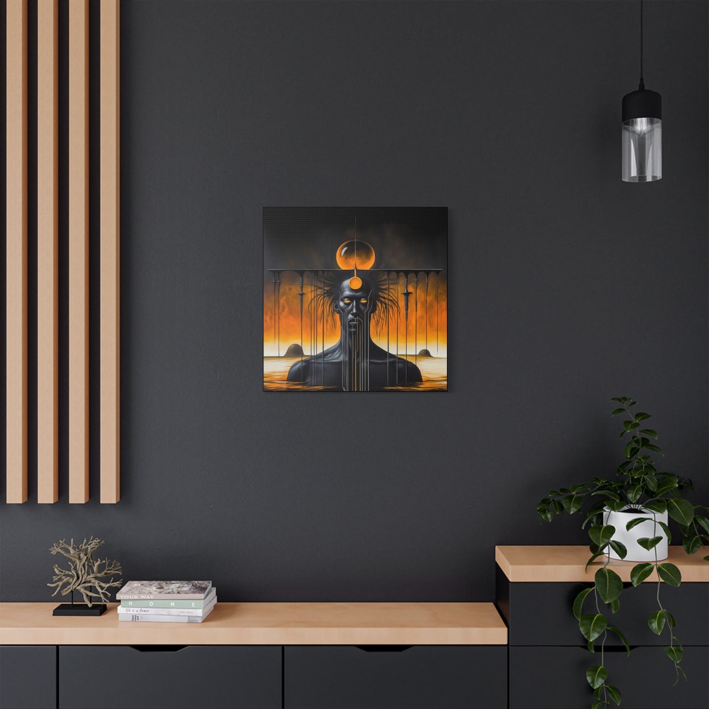 ThurmanatorX Art | Glyphborn | AphrodisiDark | Satin Canvas Art Print