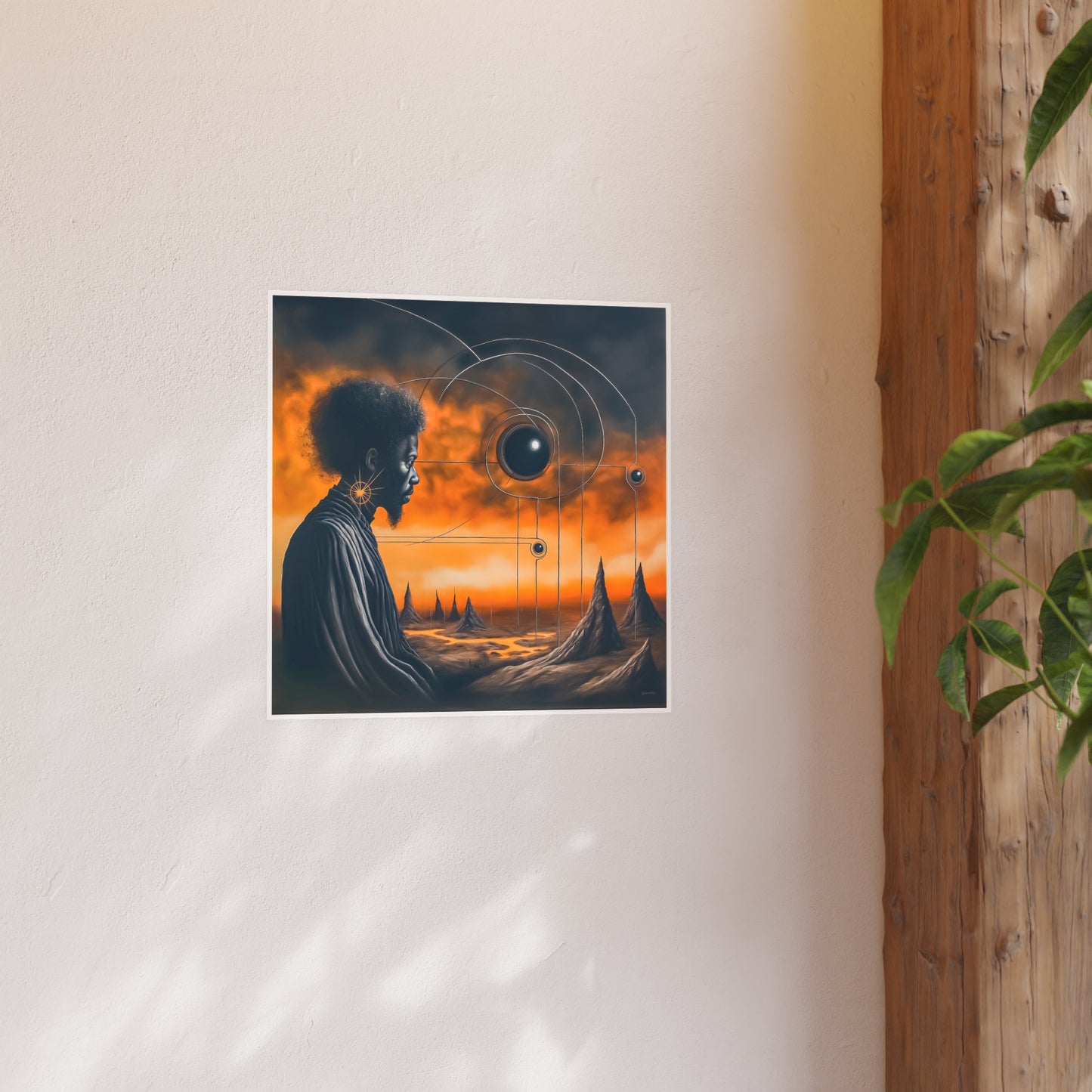 ThurmanatorX Art | Lumahex | AphrodisiDark | Satin Wall Art Prints