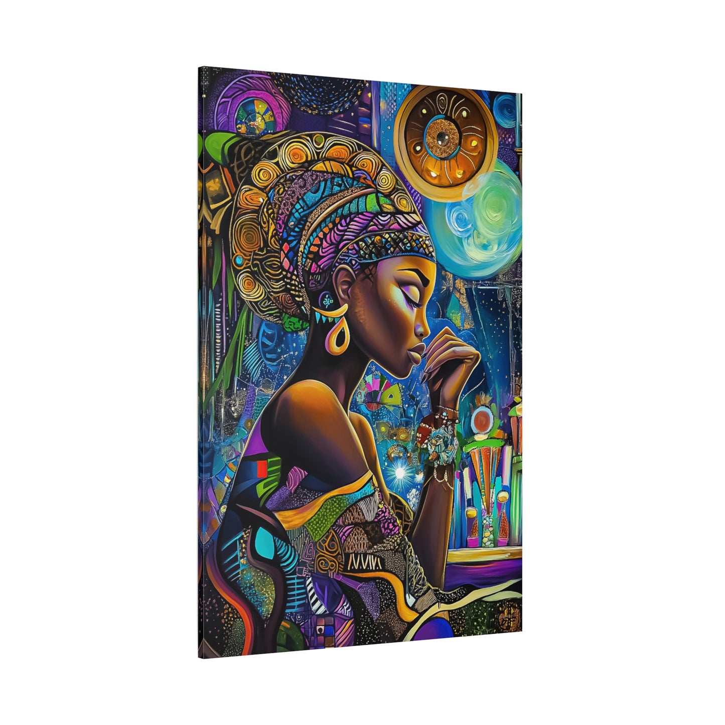 ThurmanatorX Art | Stardust Reunion | Aphrochrysalis | Matte Canvas, Stretched, 1.25"