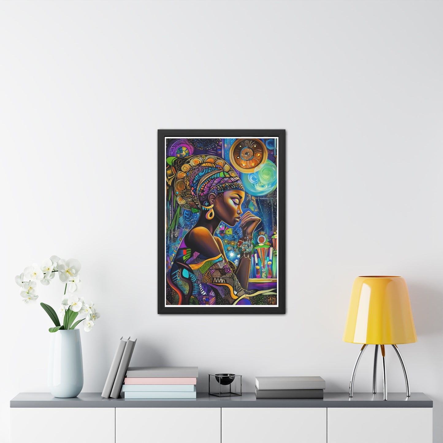 ThurmanatorX Art | Stardust Reunion | Aphrochrysalis | Framed Poster Print