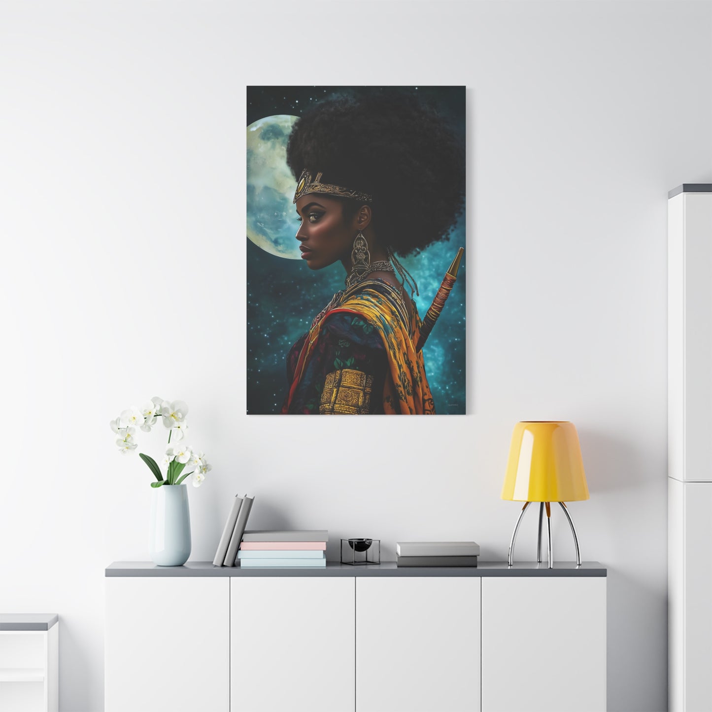 ThurmanatorX Art | Ciphered Soul | Aphrodisiart | Matte Canvas Print